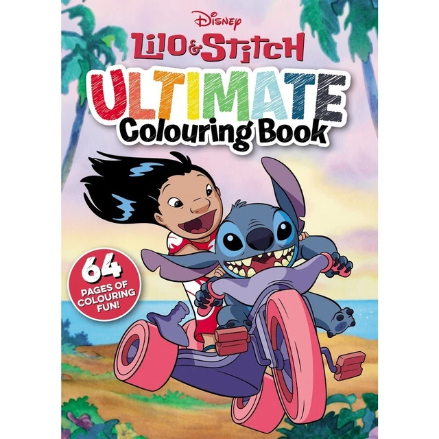 ~ DISNEY ~ Lilo & Stitch Ultimate Colouring Book ~ EUR 10,82 - PicClick FR