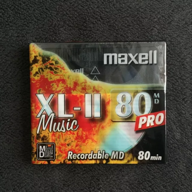 Maxwell XL-11 80 Minute MD Recordable Mini Disc