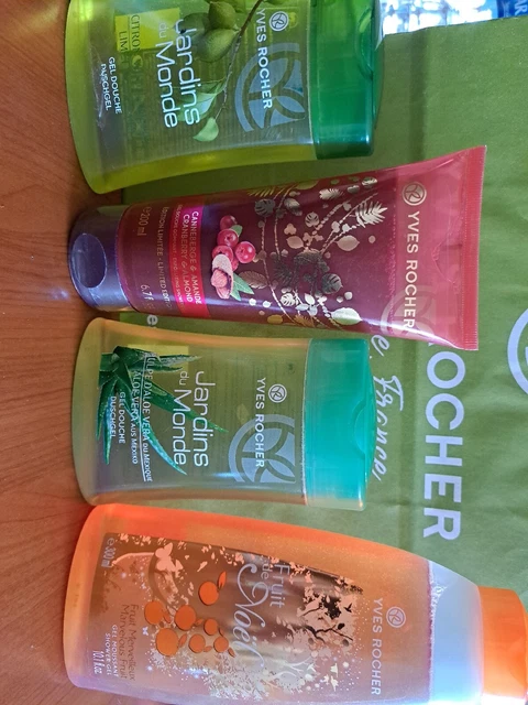 Yves Rocher 4 Bagnodoccia, 4 Fragranze ESCLUSIVE