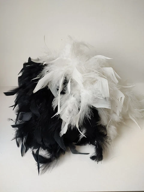 Vintage Disney Parks hat wig Cruella hair feathers 101 Dalmatians