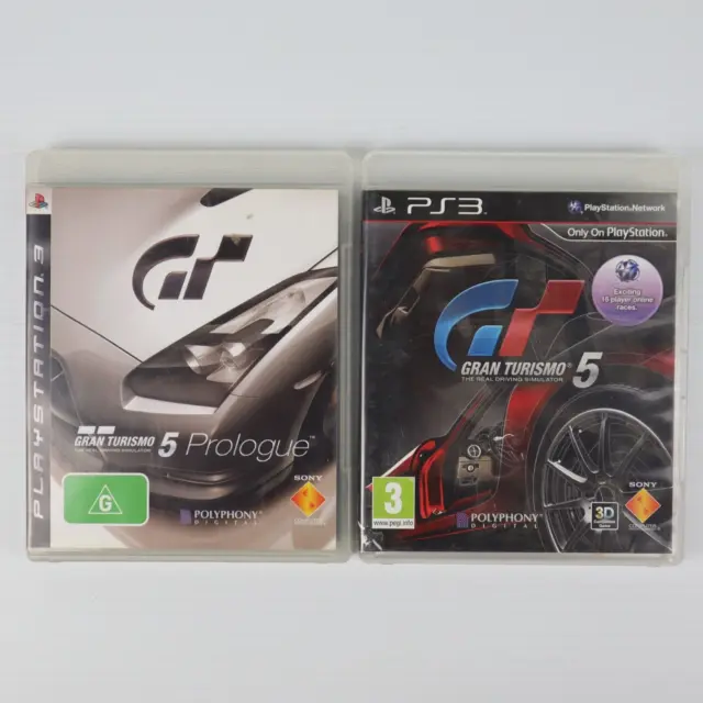 Gran Turismo 5 & Prologue (Sony PlayStation 3 PS3 PAL) w/ Manuals - Free Oz Post