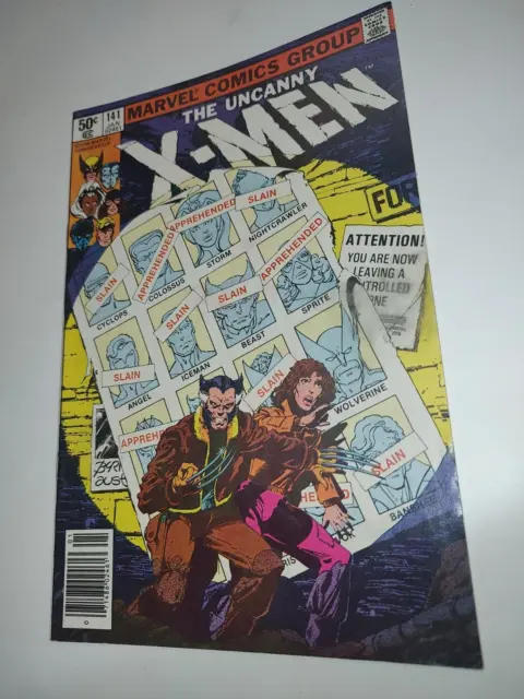 UNCANNY X-MEN#141(1981)1st "DAYS OF FUTURE PAST"~CHRIS CLAREMONT~JOHN BYRNE!