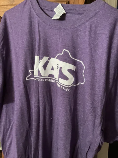 Kentucky Athletic Trainers Society Tshirt Xxl Purple
