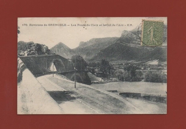 Les bridges de Claix et le col de l'Arc ---- (i 7689)