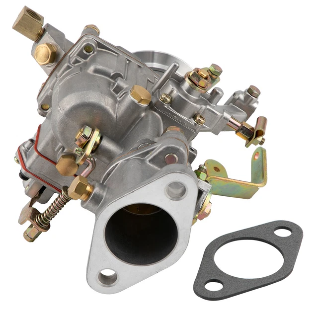 FURREN Carburador de Aluminio Compatible con Jeep CJ3B 1953-1968