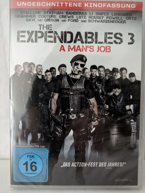 DVD EXPENDABLES 3 A Man's Job Action Film Coole Sprüche EUR 12,99