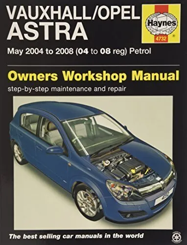 Vauxhall/Opel Astra Petrol (May 04 - 08) Haynes Repair Manual by Anon Book The