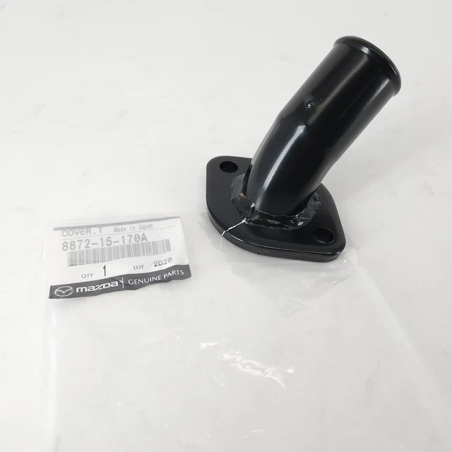 Genuine OEM Mazda 8872-15-170A Engine Coolant Thermostat Housing 1981-1985 RX-7