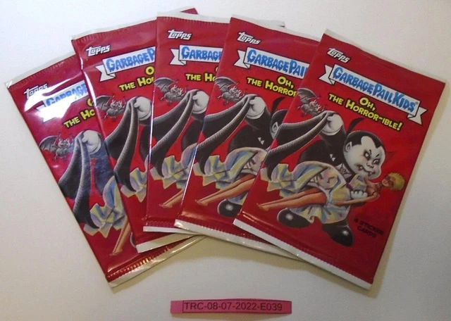 2018 Topps Garbage Pail Kids 5 Oh the Horror-ible GPK 4-Card Packs