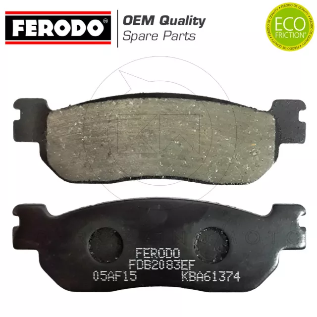 Pastiglie Freno Posteriore Ferodo Eco Friction Per Yamaha X-Max 250 2005-2009