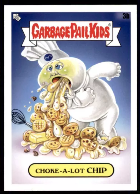 2021 Garbage Pail Kids Food Fight Base #3b CHOKE-A-LOT CHIP