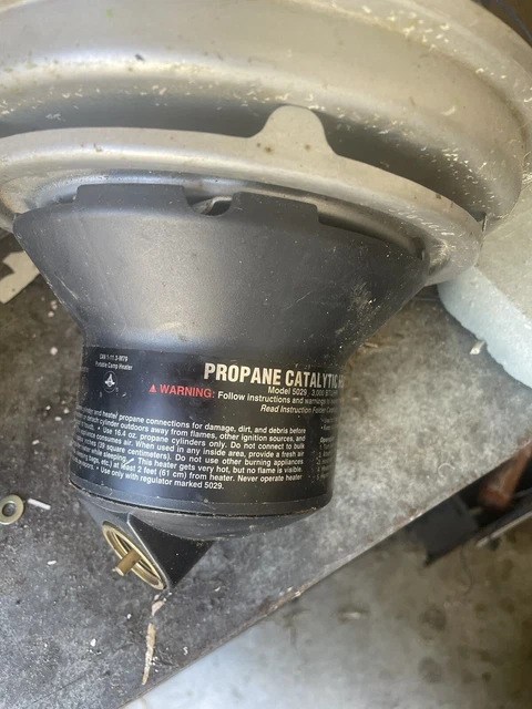 COLEMAN GOLFCAT MODEL 5029 Propane Golf Cart Catalytic Heater with Holder  $25.00 - PicClick