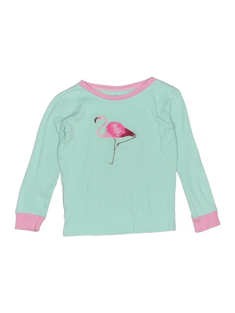 Leveret Girls Green Long Sleeve T-Shirt 8