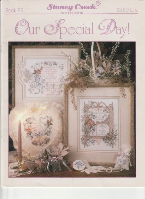 OUR SPECIAL DAY! ~ Wedding Samplers ~ Counted Cross Stitch Stoney Creek Book 95