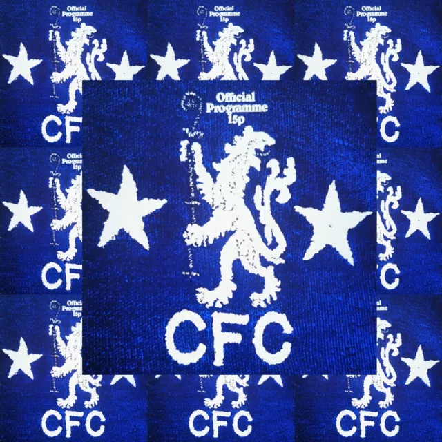 Programm Chelsea FC Fußball Stamford Bridge Heimprogramme - verschiedene Saisons