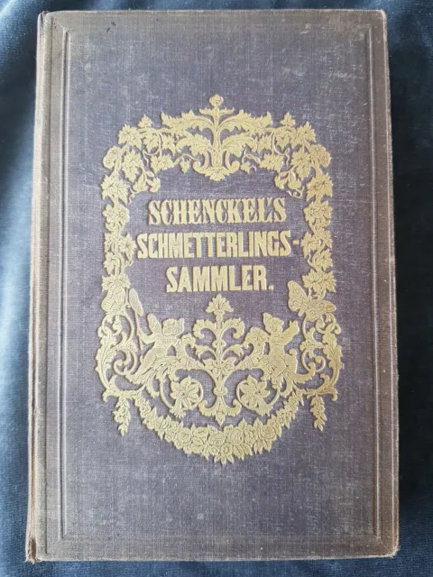 Schenckel s Schmetterlingssammler. 1849, 100er farbige Stiche, 32 Taf.
