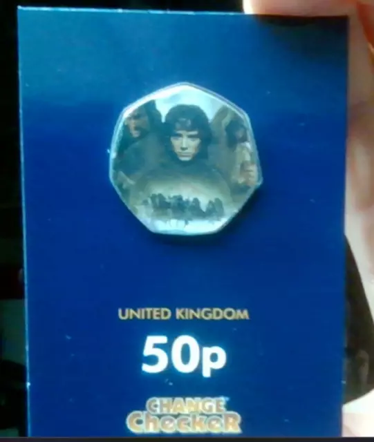 50p COIN THE LORD OF THE RINGS