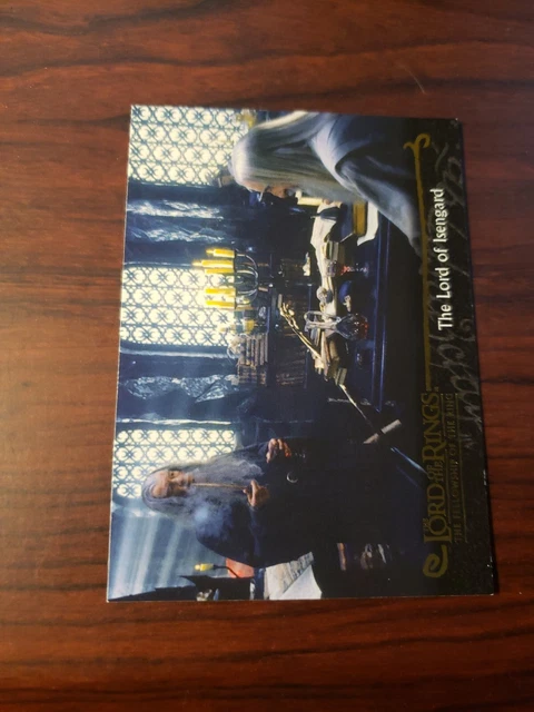 2001 Topps Lord Of The Rings The Fellowship Of The Ring #31 The Lord Of...