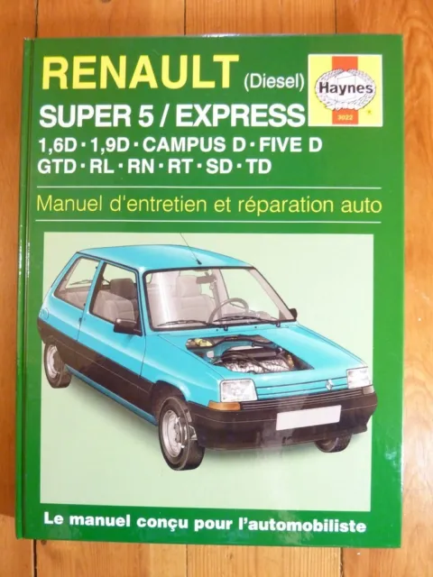 S5 Express Die Revue Technique Haynes Renault Fr Etat - NEUVE PORT Reduit Franc