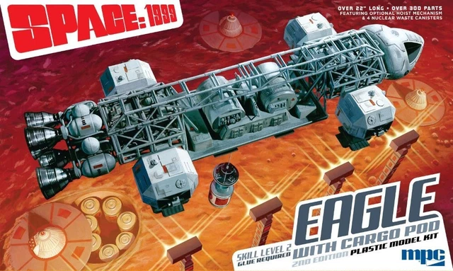 MPC 1/48 Space 1999: Eagle Transporter (22" Long) w/Cargo Pod  MCP990
