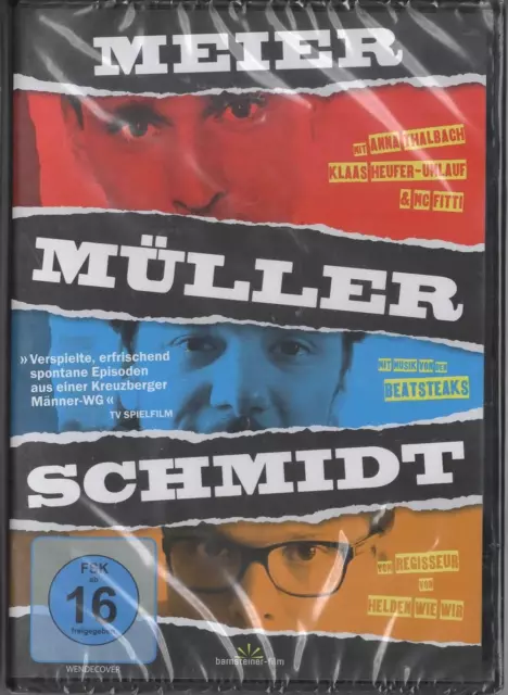 Meier Müller Schmidt DVD NEU Anna Thalbach Klaas Heufer-Umlauf Mc Fitti