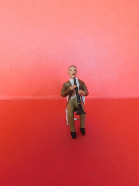 CBG Mignot : Musicien Debout – Figurine En Plomb Peint Pour Cirque Ou Civils (1/32, 60mm)