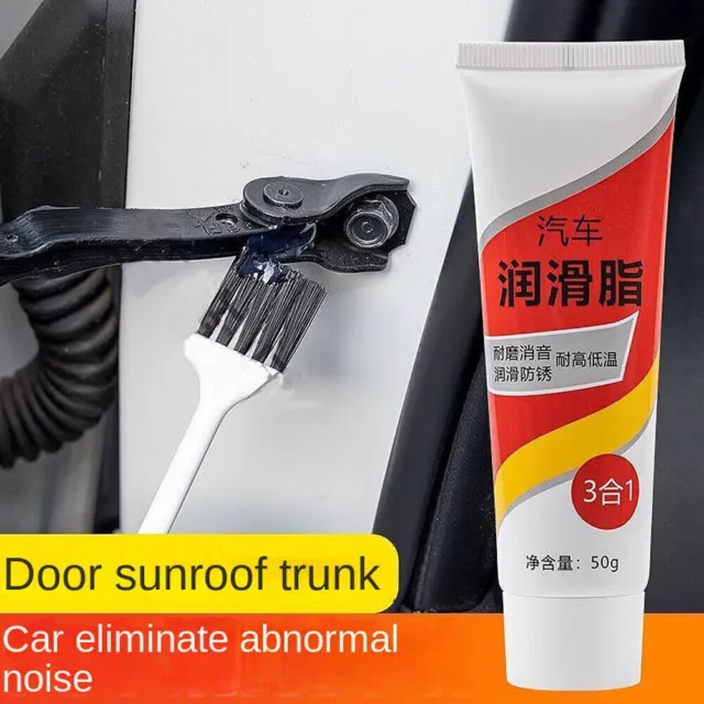 Auto Car Parts Sunroof Slide Door Hinge Grease Lubricant w/ Brush Tool Accessory