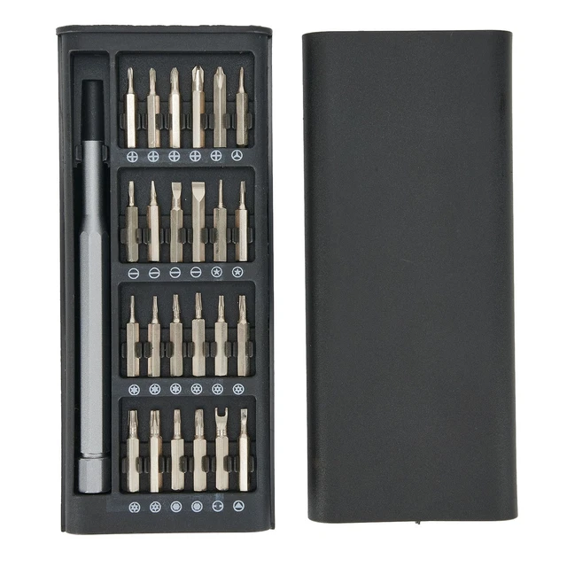Jeu de tournevis de précision 25 en 1, mini kit d'outils de réparation