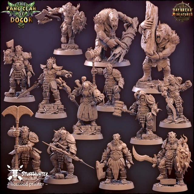 Bugbear, figurine 28 mm pour D&D, Pathfinder et autres jeux de société - France