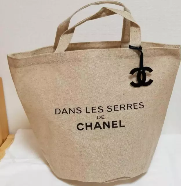 CHANEL N°1 DE CHANEL Camelia Canvas Tote RED Shopping Bag