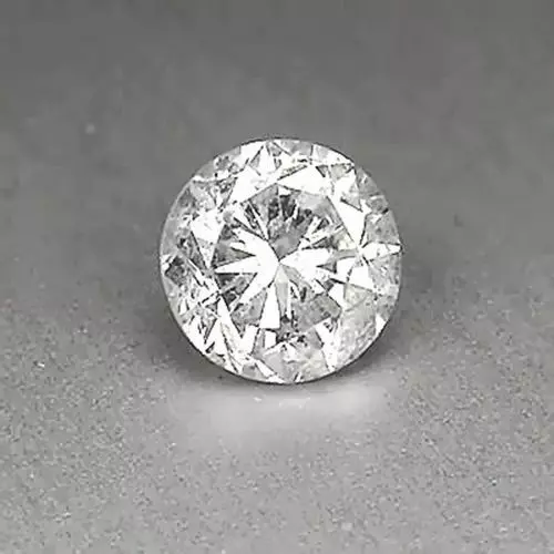 0.15CT Natural White Loose Diamond Brilliant Round Shape With Certificate