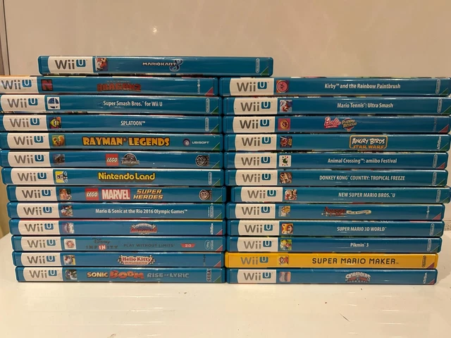 Nintendo Wii U Games - Various Titles - Multi Listing - PAL - Family Fun