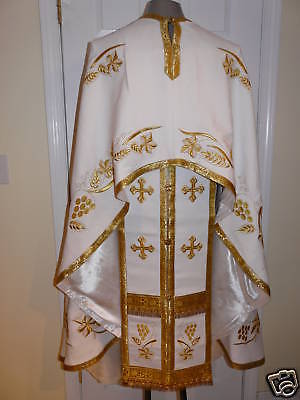 Greek Orthodox Embroidered Priest Vestment