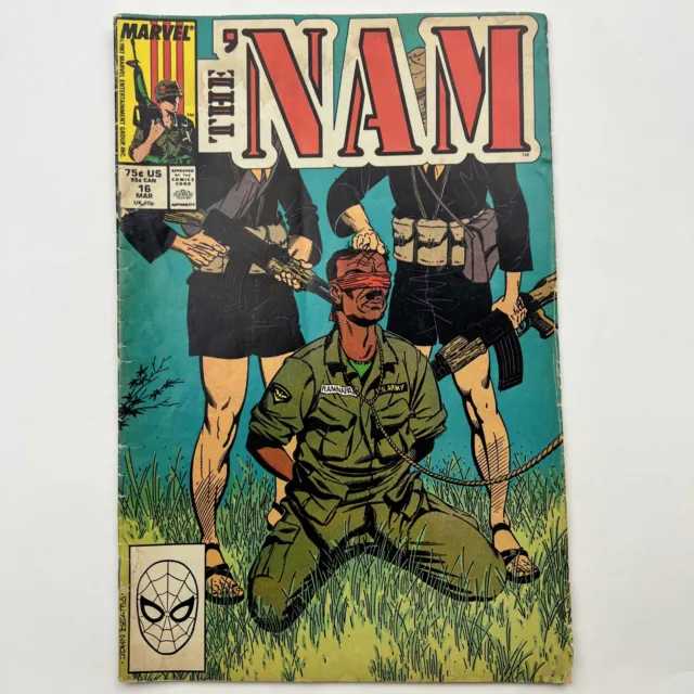 Nam (1986 series) #16 in Very Fine + condition. Marvel comics [u@