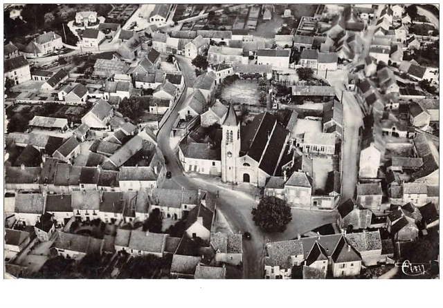 91 . n° 44660 . mereville . vue generale . cpsm  14 x 9 cm.