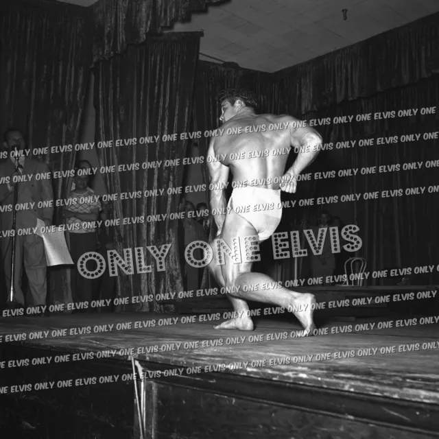 1940's Bodybuilder Actor STEVE REEVES (PHOTO) POSING in CONTEST 003 NEW