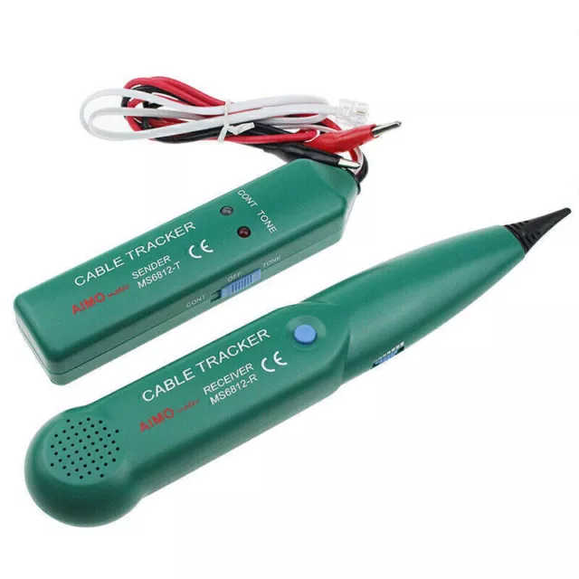 Professional Telephone Line Tracker Cable Tracer Network Cable Tester MS6812