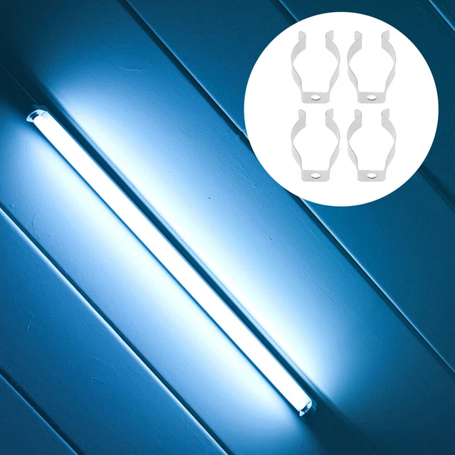 Fibbia in metallo supporto lampada clip fluorescenti LED luce fluorescente