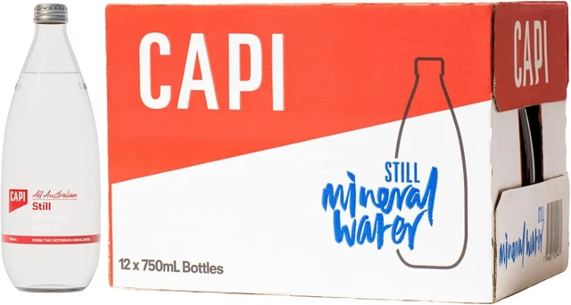 CAPI Still Mineral Water 750 Ml X 12