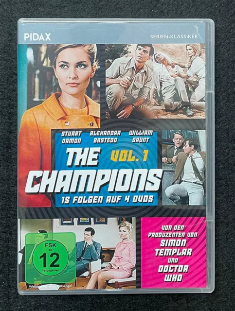 Pidax - Die Champions Vol. 1 - DVD Box - NEU