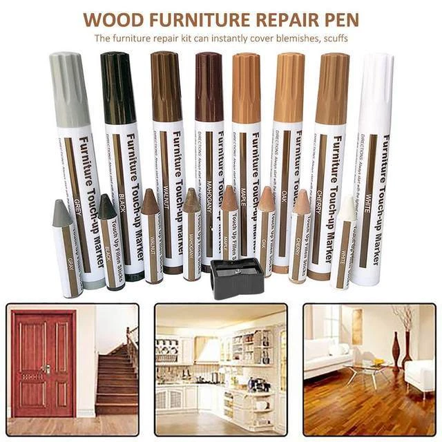 21 Reparaturstift Korrekturstift Stift für Möbel Holz Parkett Laminat Reparatur