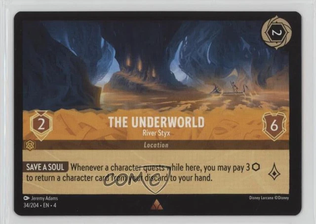 2024 DISNEY LORCANA - Il ritorno di Ursula raro The Underworld River ...