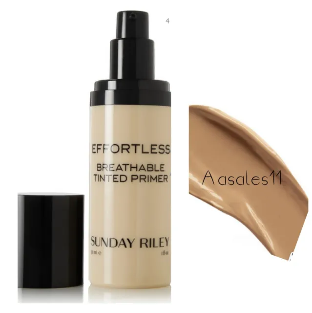 Sunday Riley Effortless Breathable Tinted Primer  Shade Deep 30Ml Hard To Find 2