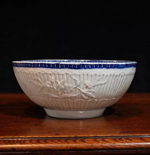 Large John Pennington (Liverpool) punch bowl, 'Grand Tour' c.1780