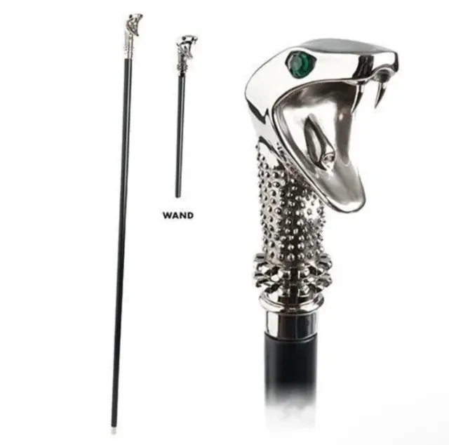 Harry Potter Lucius Malfoy Walking Stick & Wand Malfoy's Cane Noble Collection 2