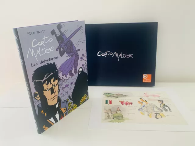 Hugo Pratt - Corto Maltese : Les Helvetiques Coffret De Luxe Tirage Limité