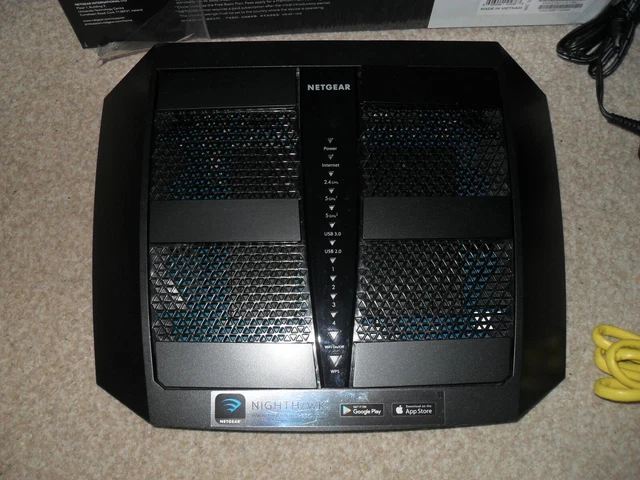 NETGEAR R8000 Nighthawk X6 Tri-Band 3.2Gbps Router - Black 5