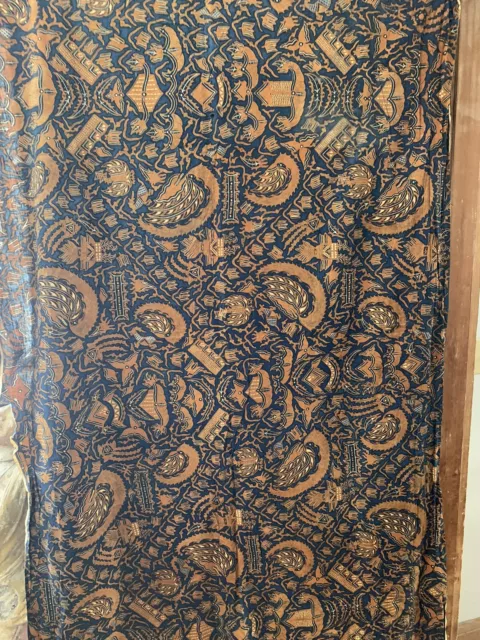 Beautiful Antique Indonesian Batik Old Collection Collected 1950-60 FREE SHIP!