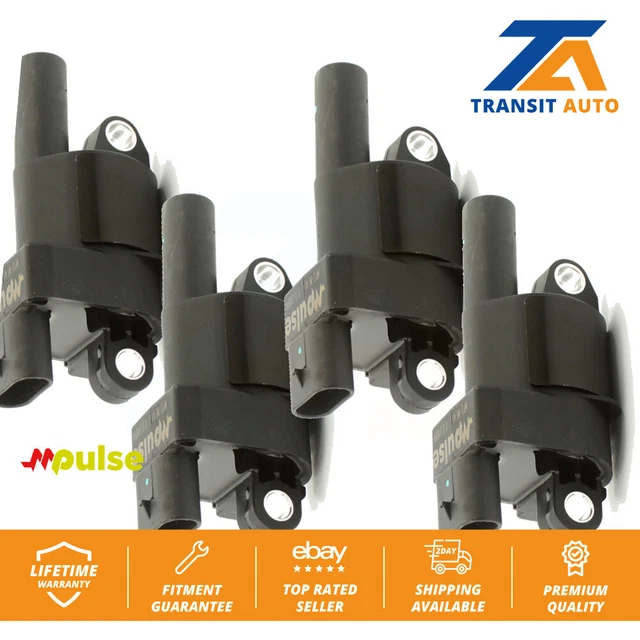 Mpulse Ignition Coil Kit For Chevrolet GMC Silverado 1500 2500 HD Impala Sierra