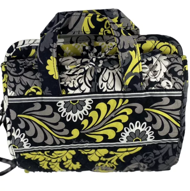 Vera Bradley Cosmetic Travel Organizer Floral Large Cotton Hanging Bag